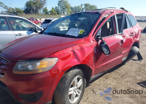 2010 Hyundai Santa Fe Gls from USA, damaged, VIN 5NMSGDAB1AH351917